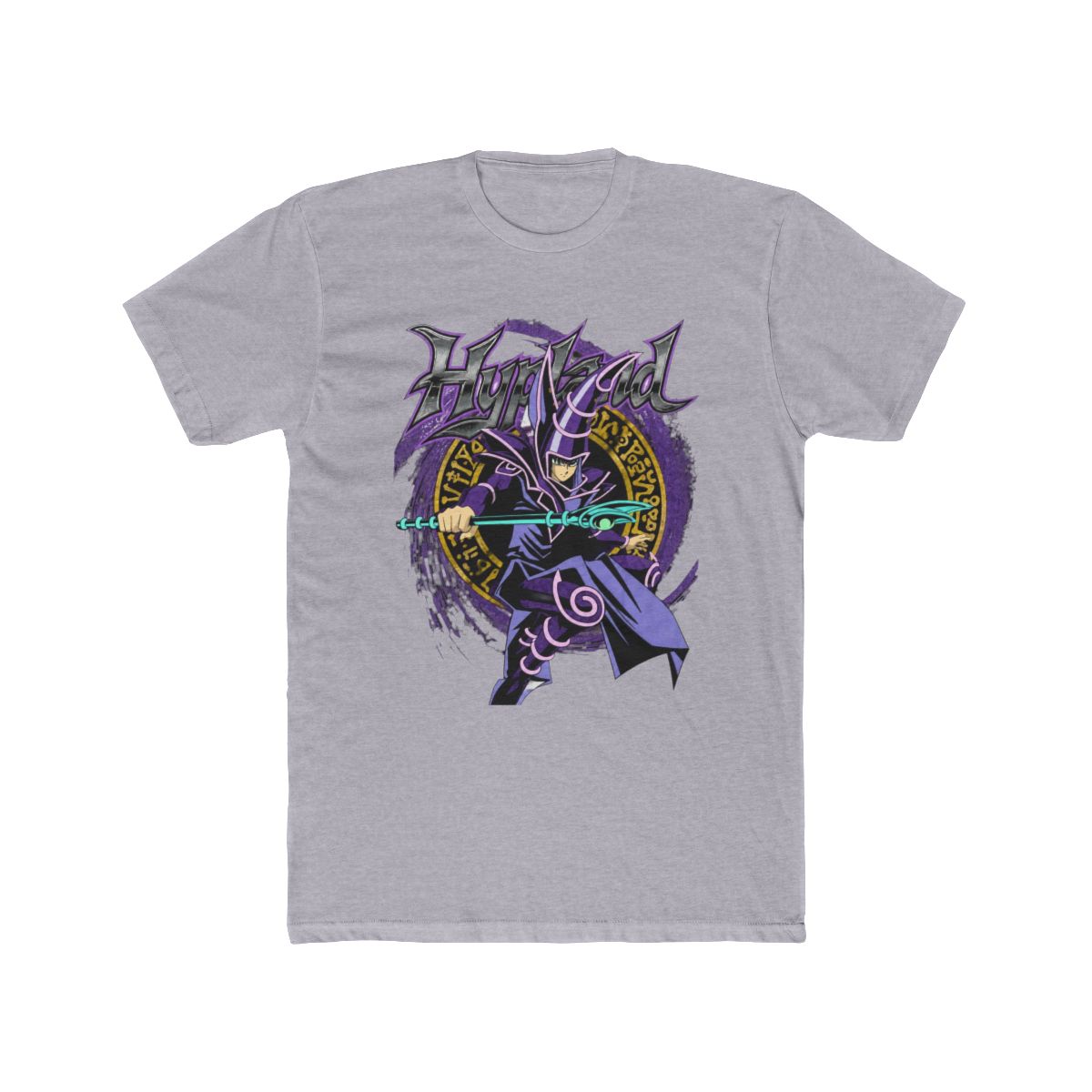 YUGIOH DARK MAGICIAN JUMBO PRINT SHIRT (BLACK) | Yu-Gi-Oh! - alternate angle 3, merchandise