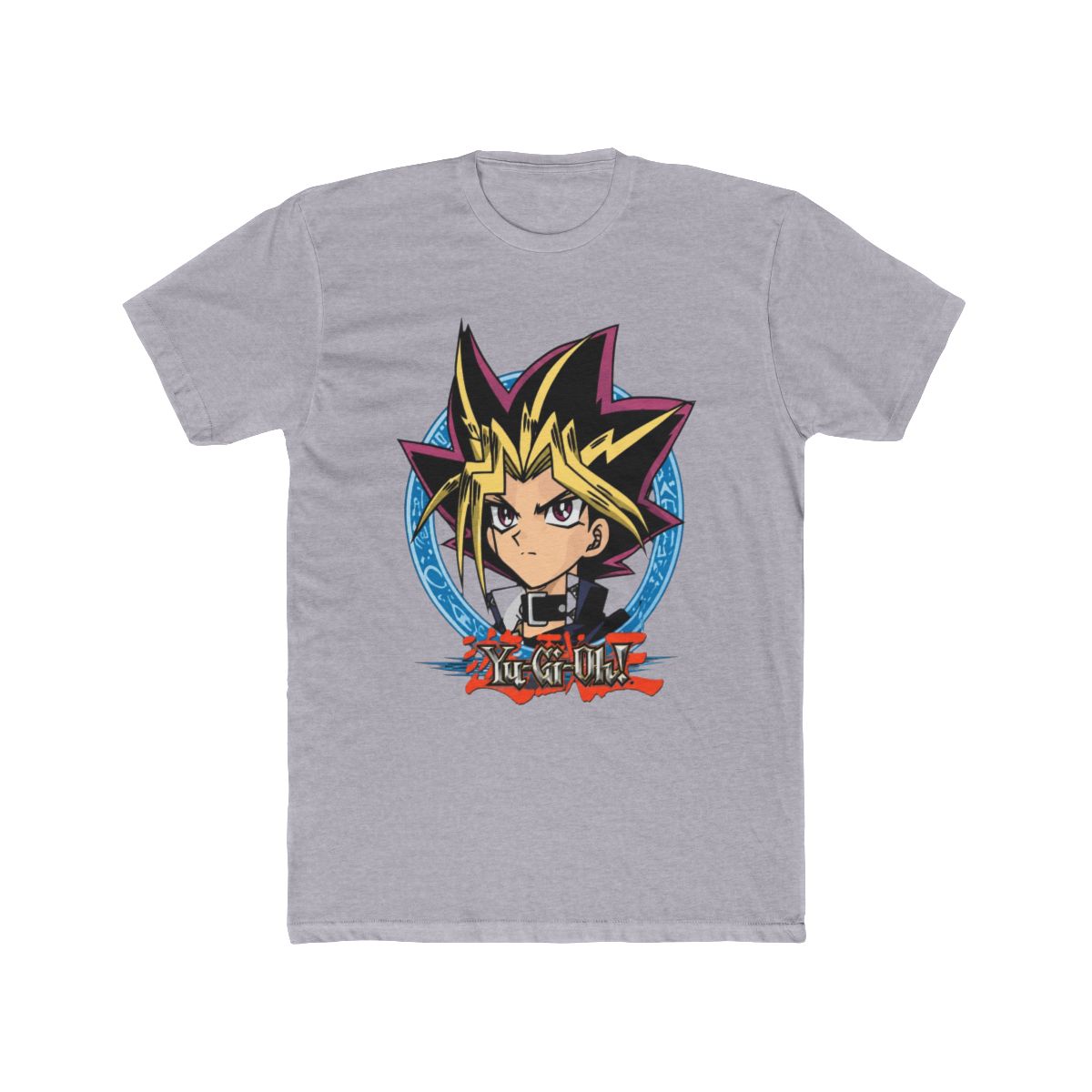 Yu-Gi-Oh! Grey T Shirt - CHARCOAL HEATHER - XL - alternate angle 3, merchandise